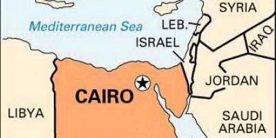 Kart over kairo beliggenhet