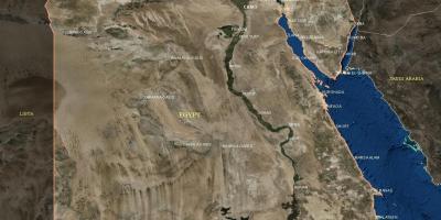 Kart over kairo, satellitt