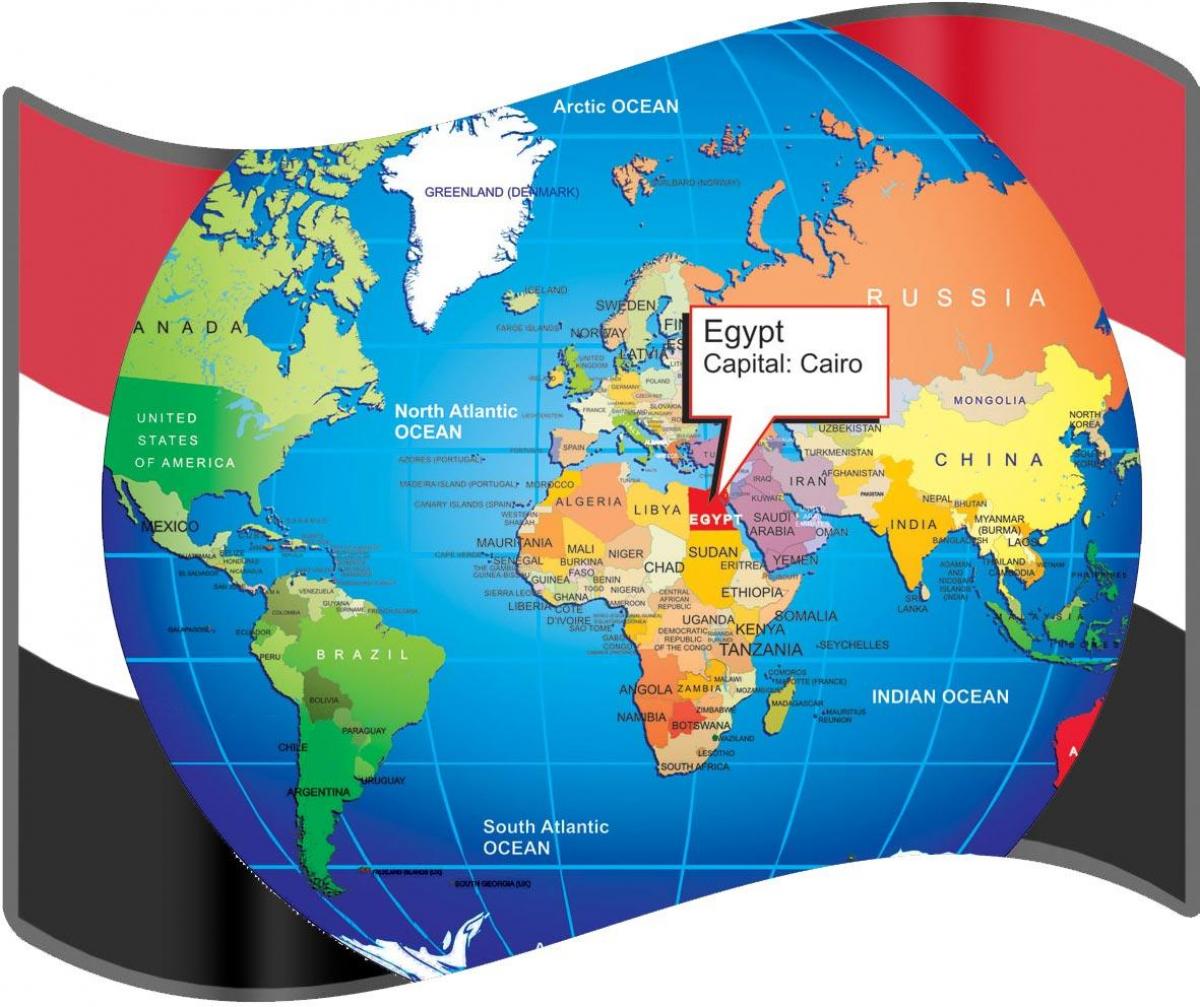 kairo plassering på verdenskartet