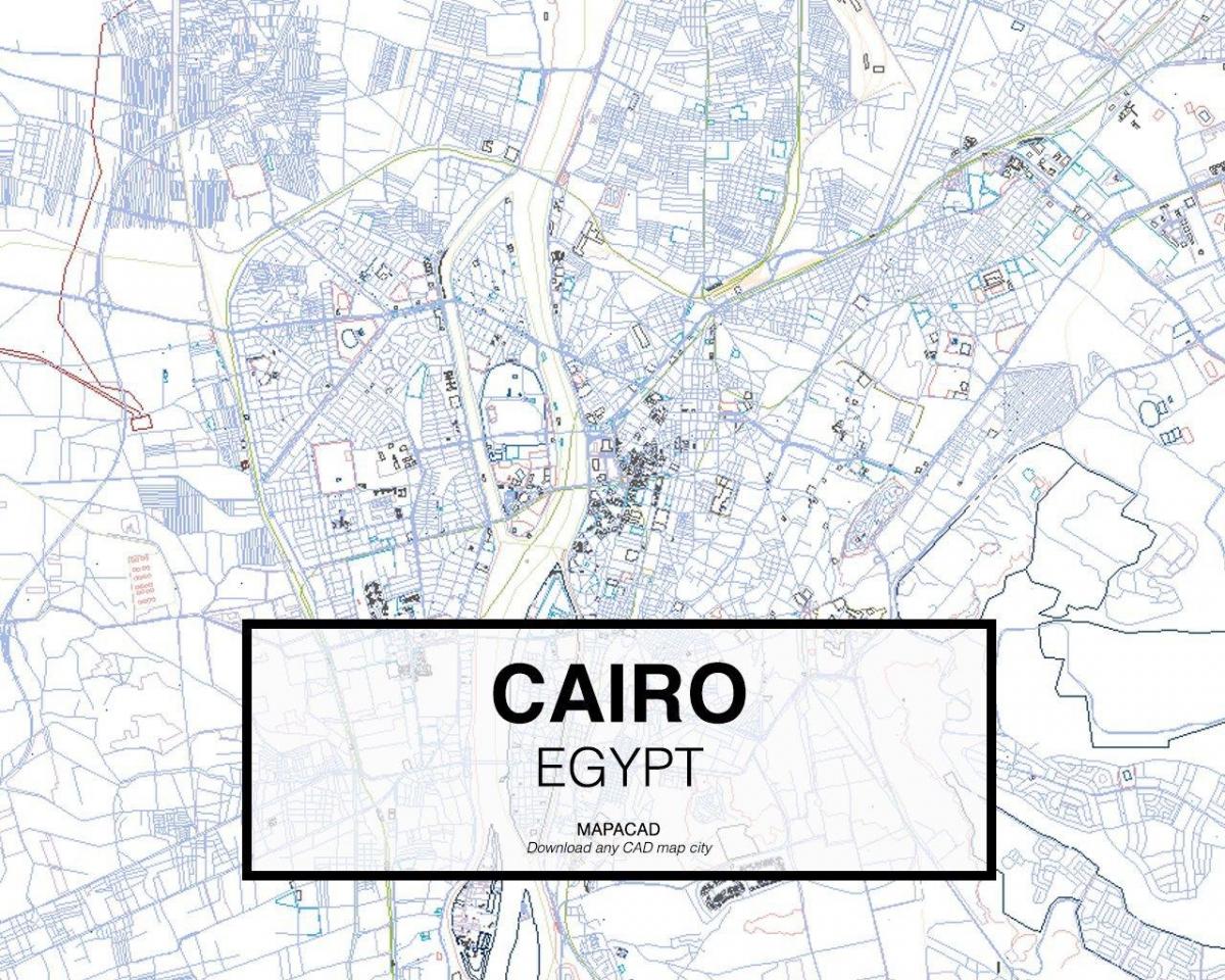 Kart over kairo dwg