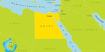 Hovedstaden i egypt kart